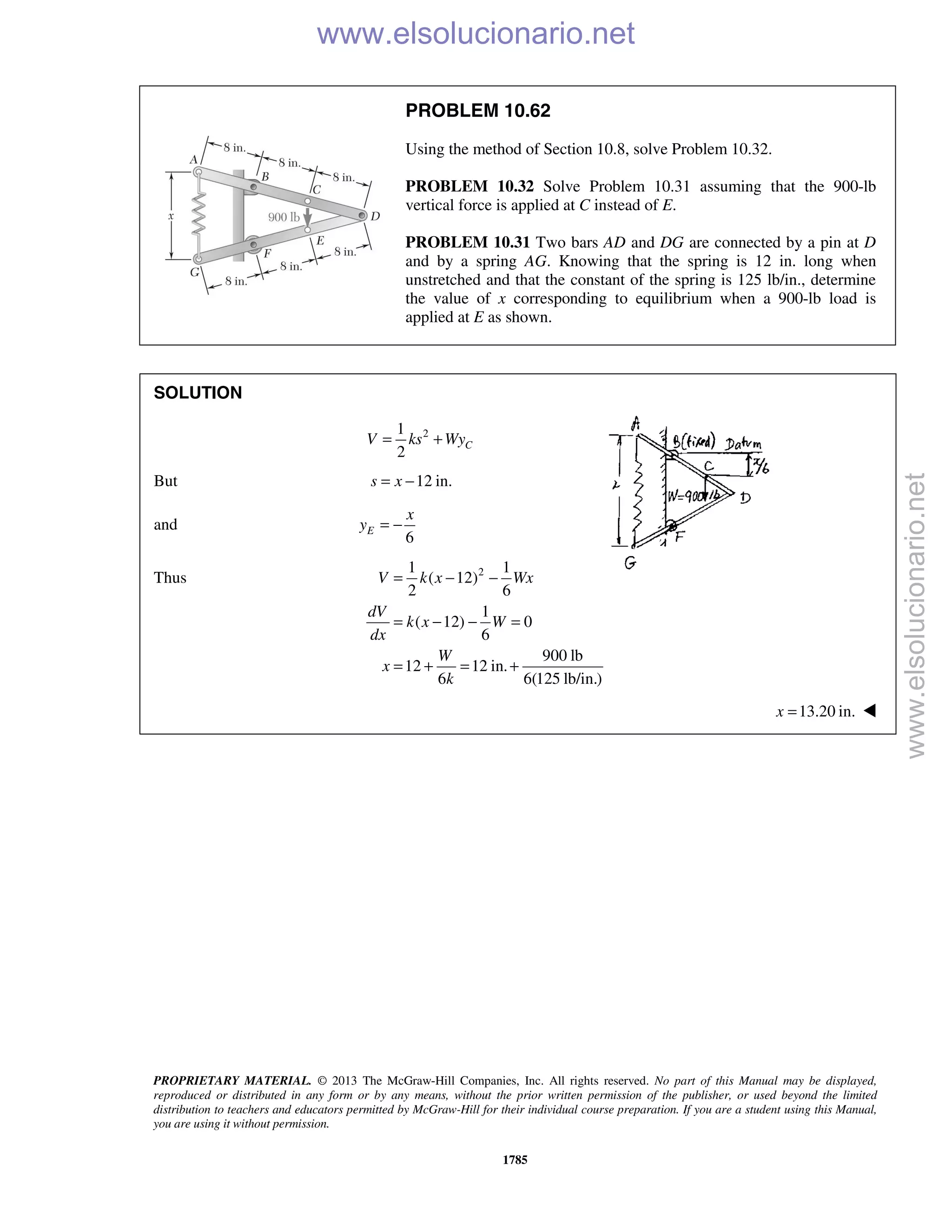 Beer vector mechanics for engineers statics 10th solutions