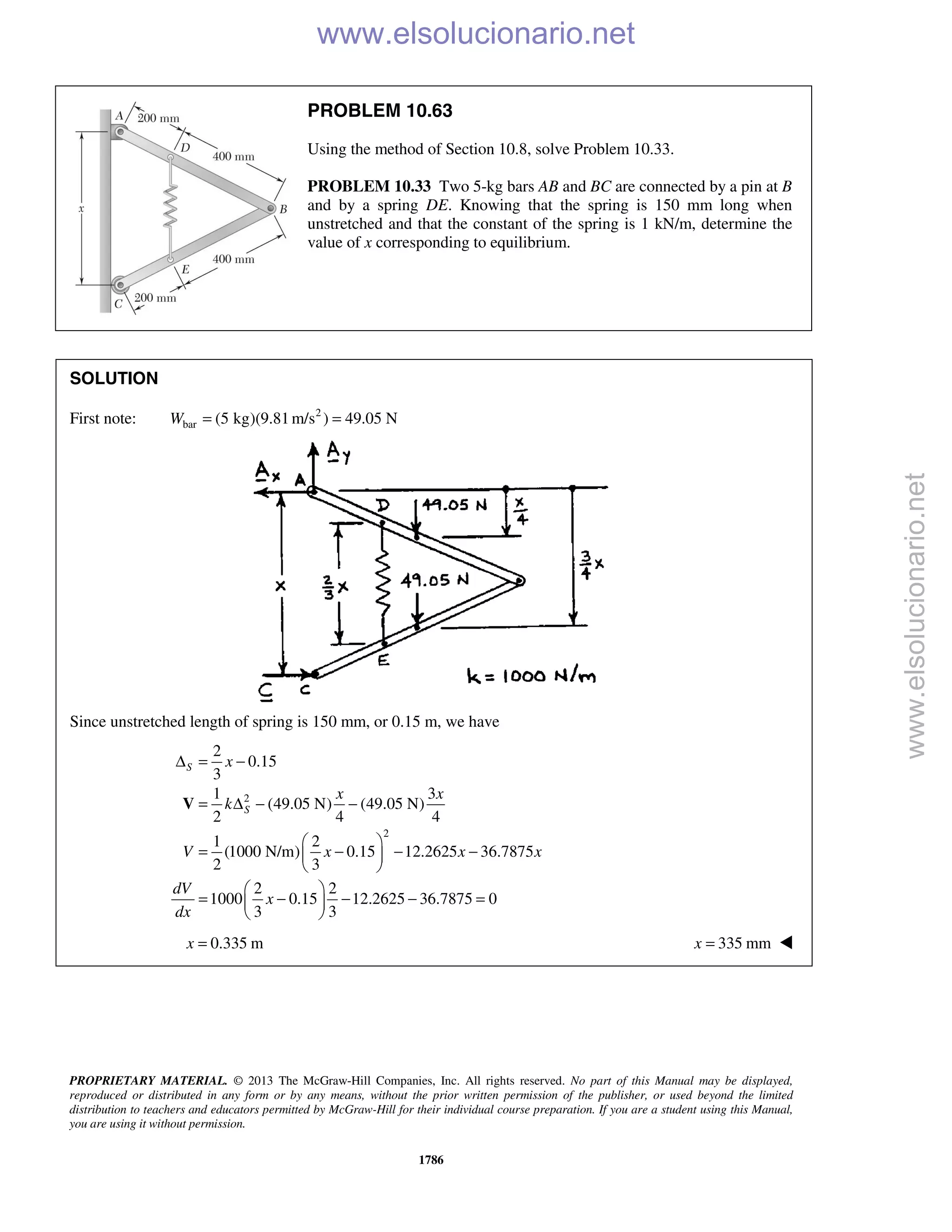 Beer vector mechanics for engineers statics 10th solutions