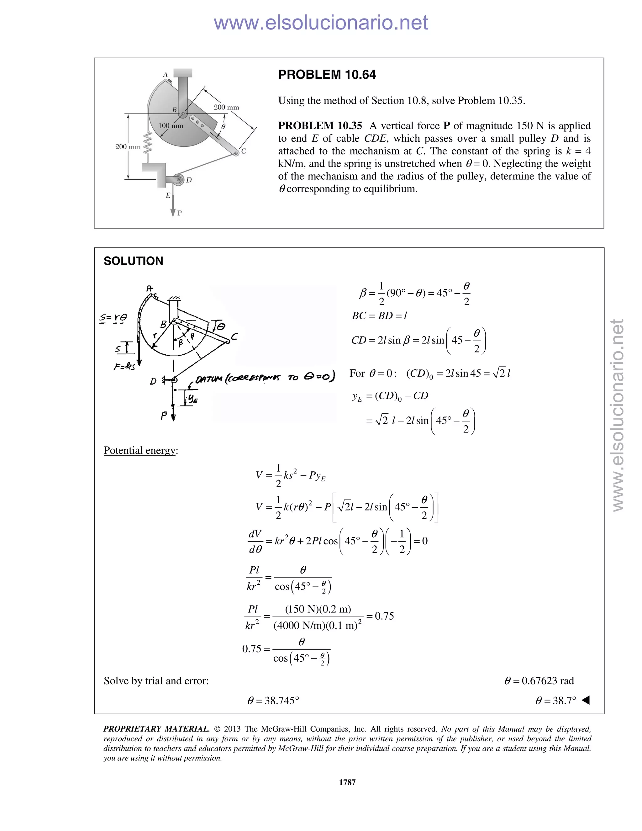 Beer vector mechanics for engineers statics 10th solutions