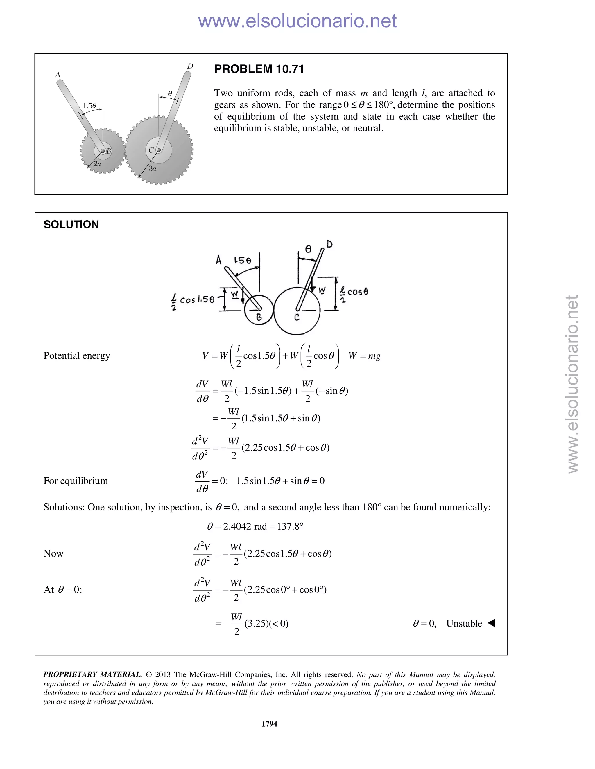 Beer vector mechanics for engineers statics 10th solutions