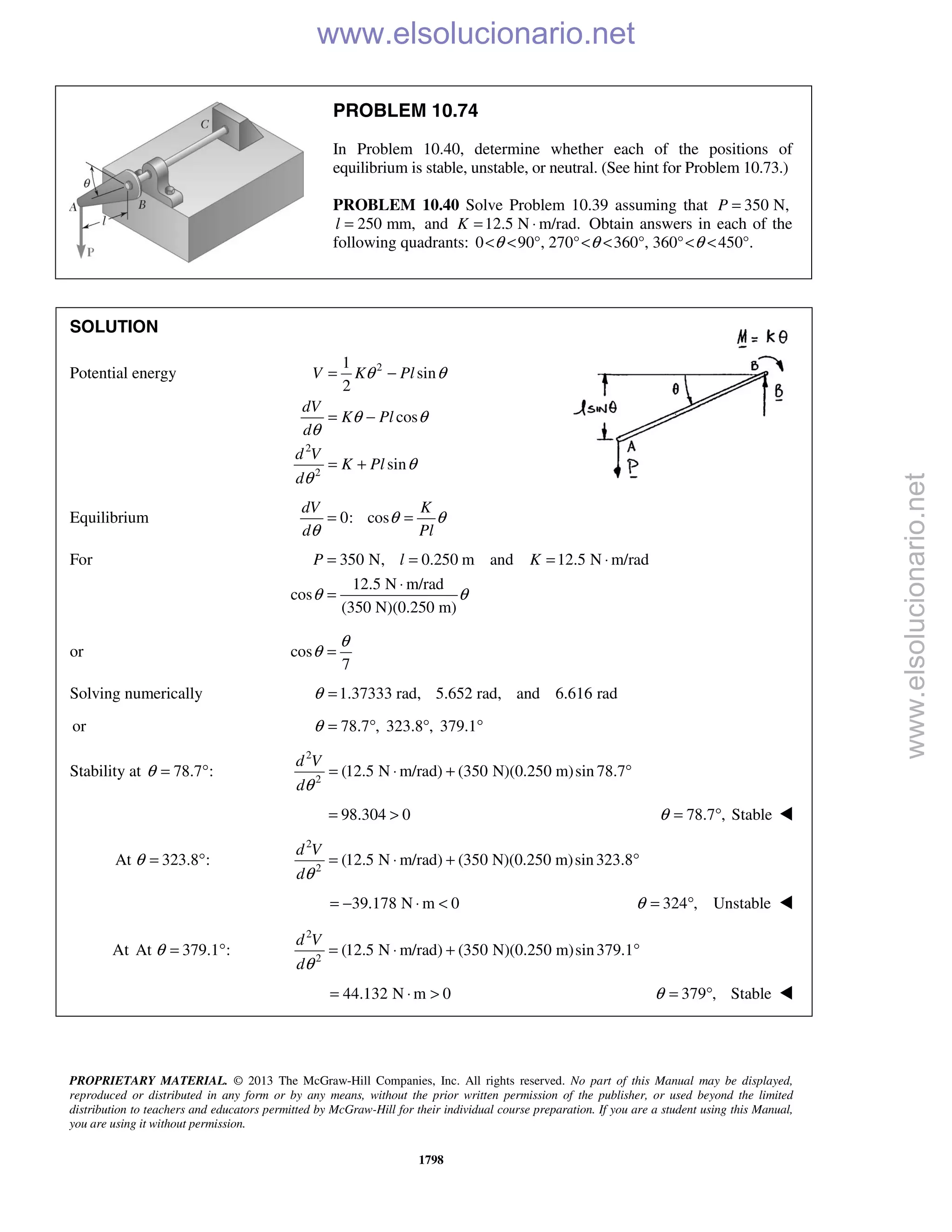 Beer vector mechanics for engineers statics 10th solutions
