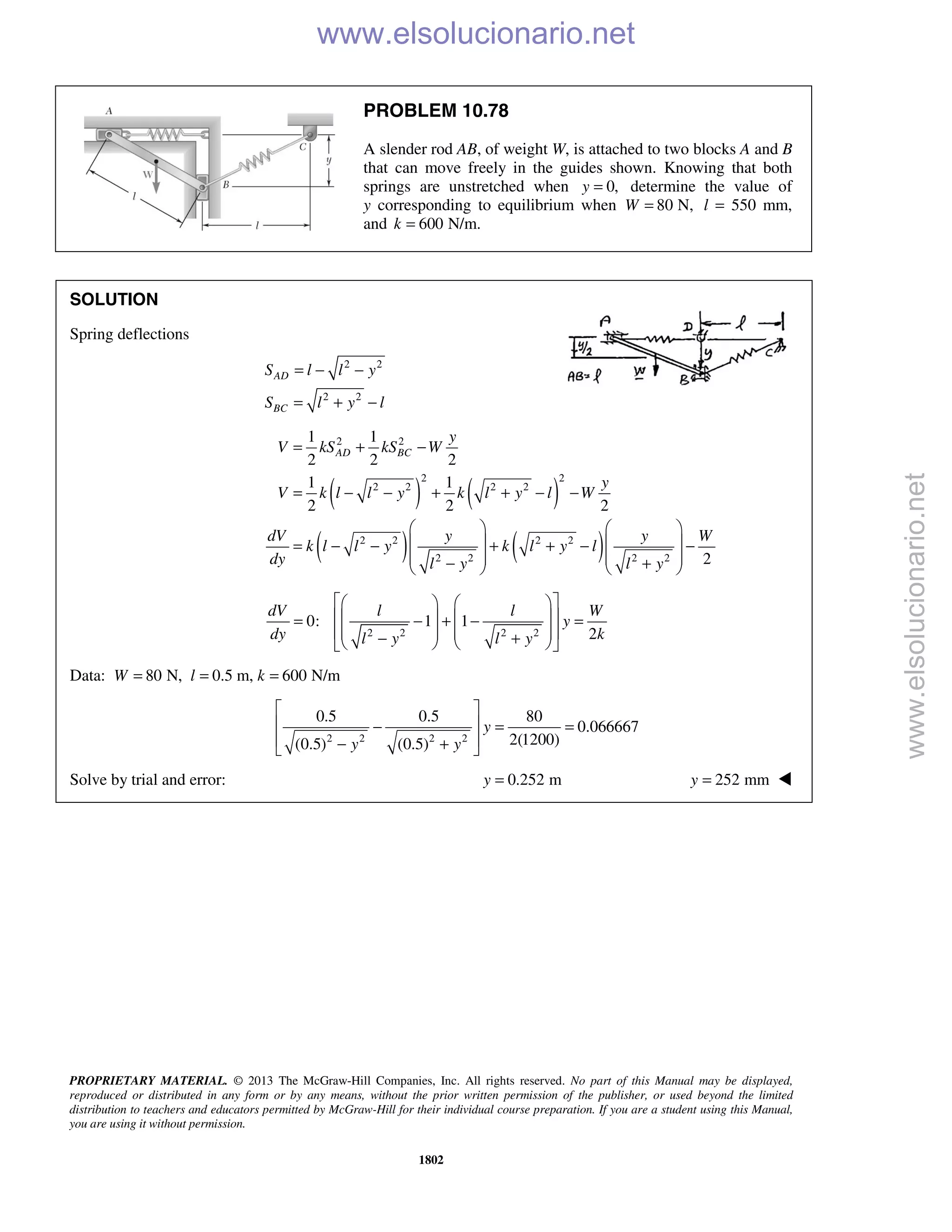 Beer vector mechanics for engineers statics 10th solutions