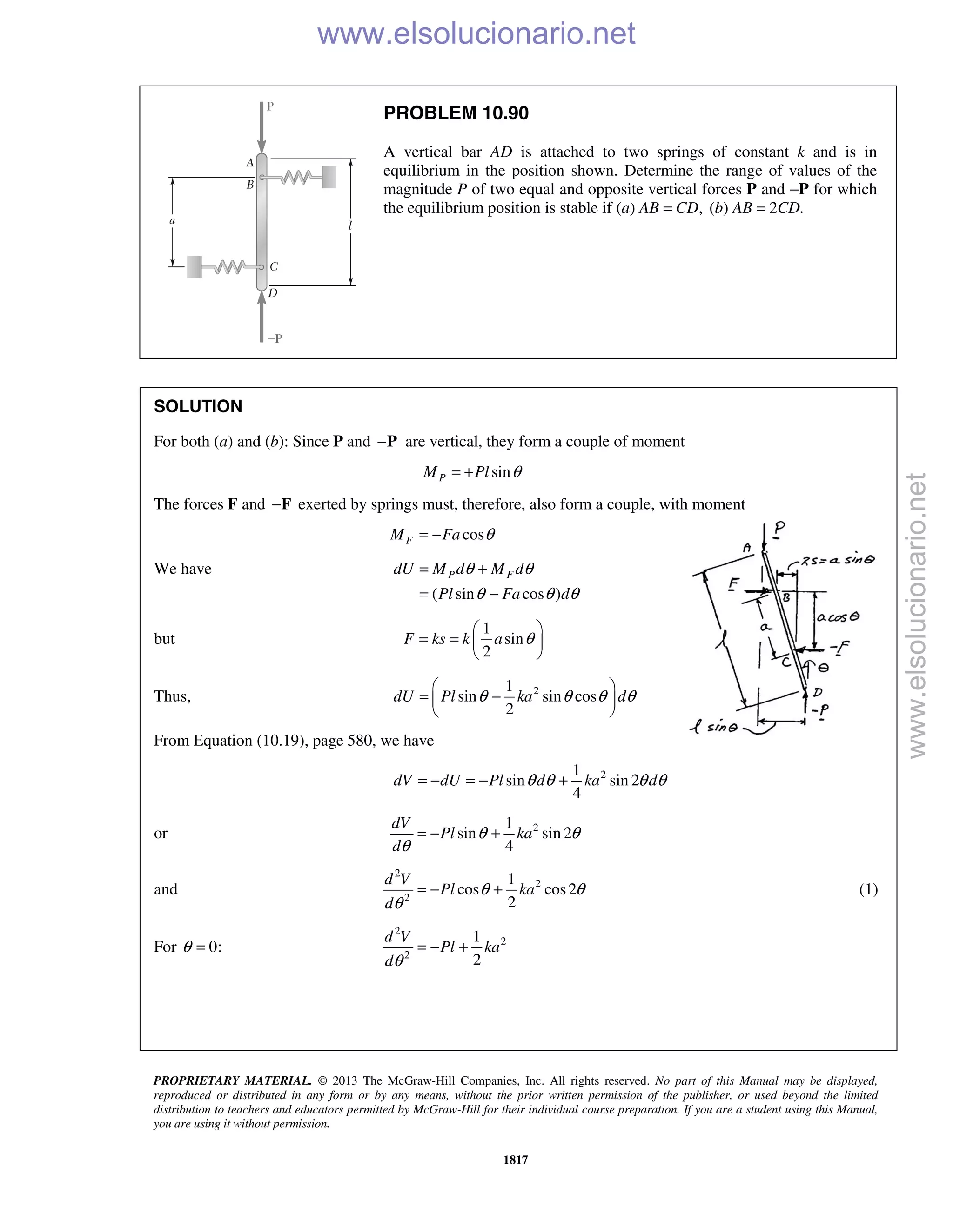 Beer vector mechanics for engineers statics 10th solutions