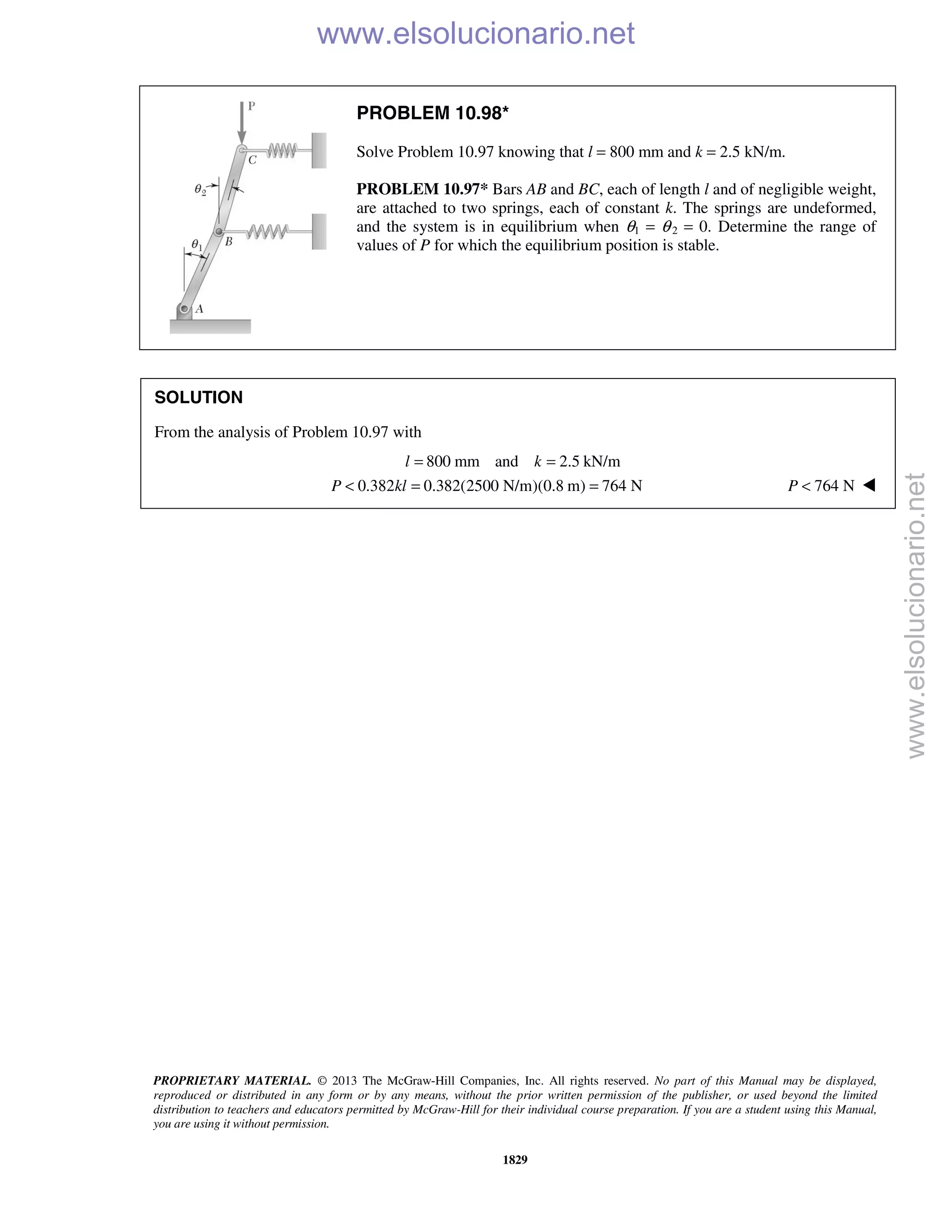 Beer vector mechanics for engineers statics 10th solutions
