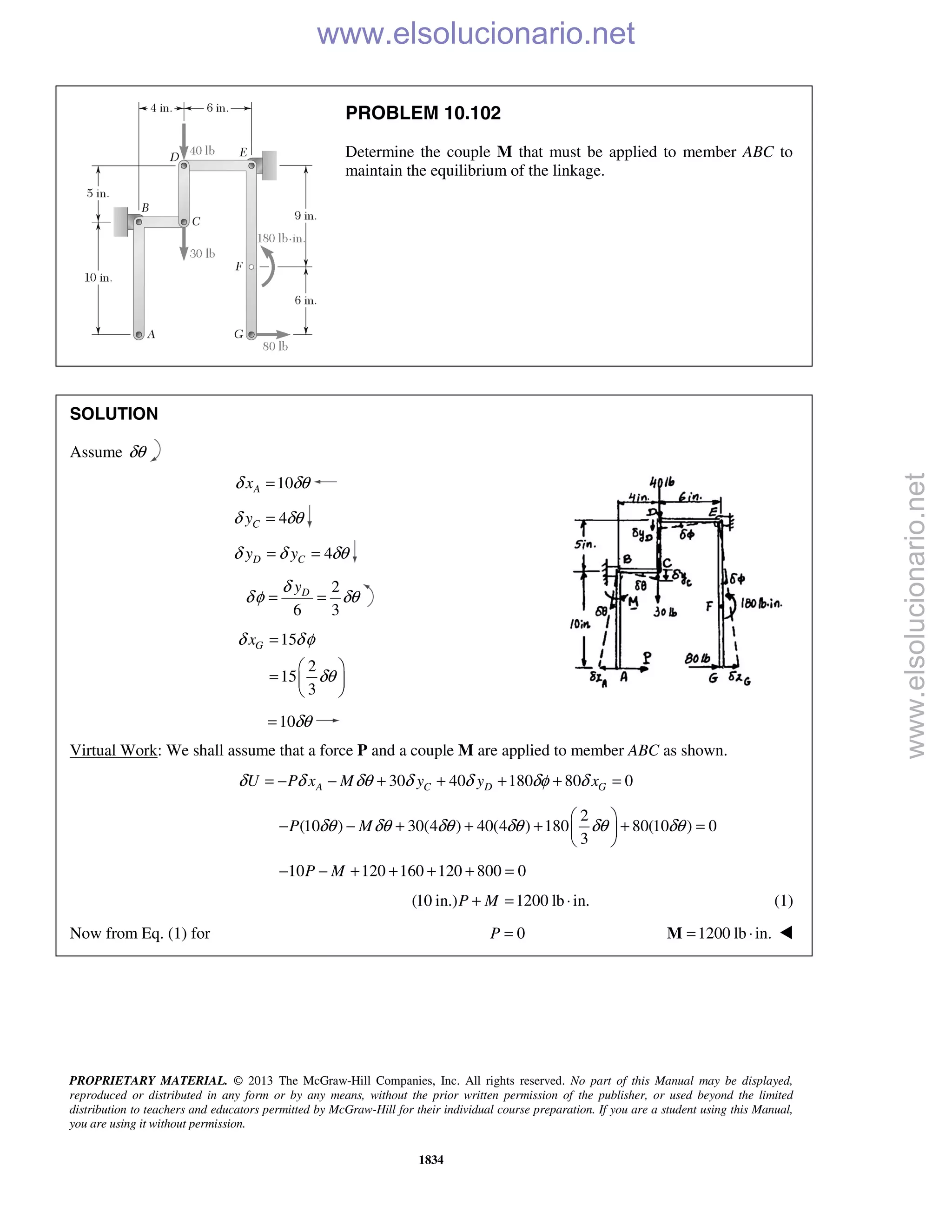 Beer vector mechanics for engineers statics 10th solutions