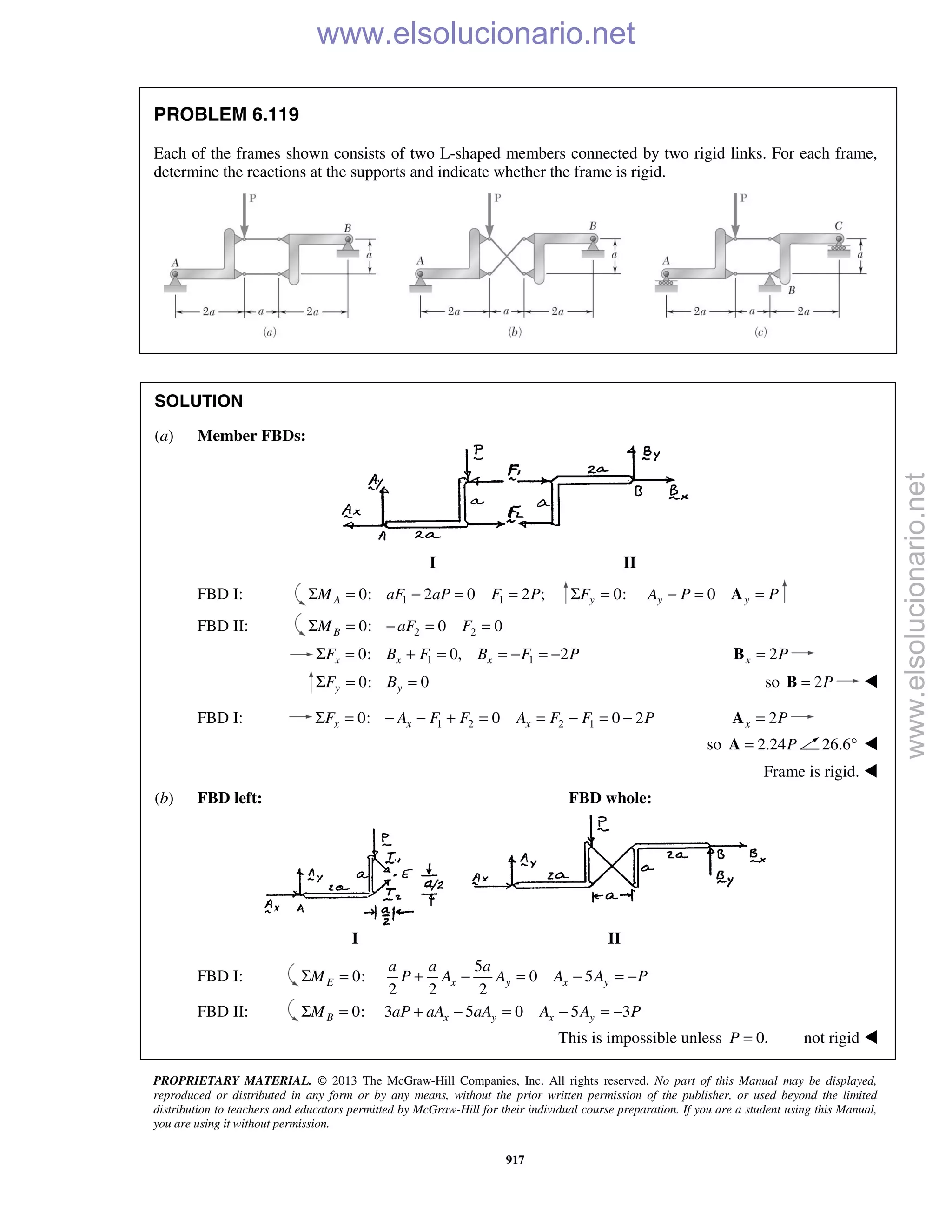 Beer vector mechanics for engineers statics 10th solutions