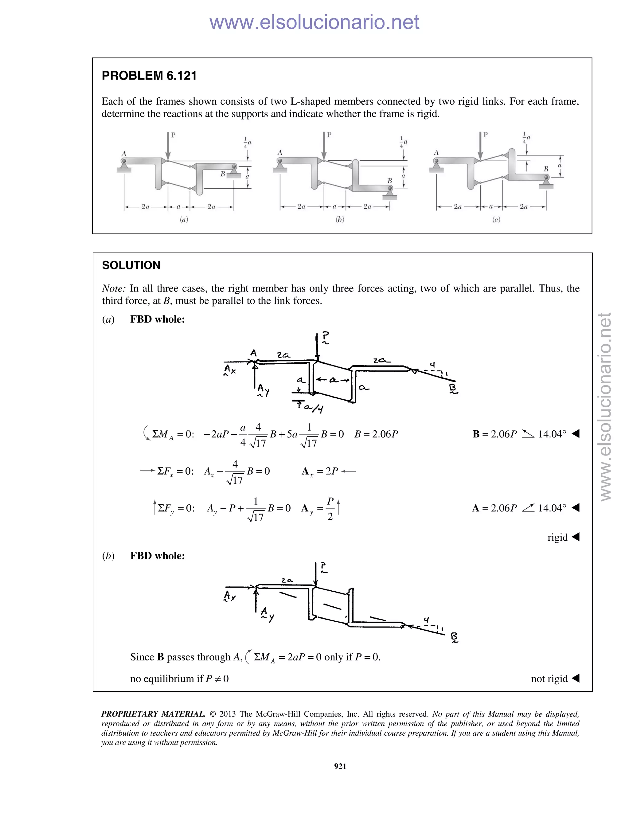 Beer vector mechanics for engineers statics 10th solutions