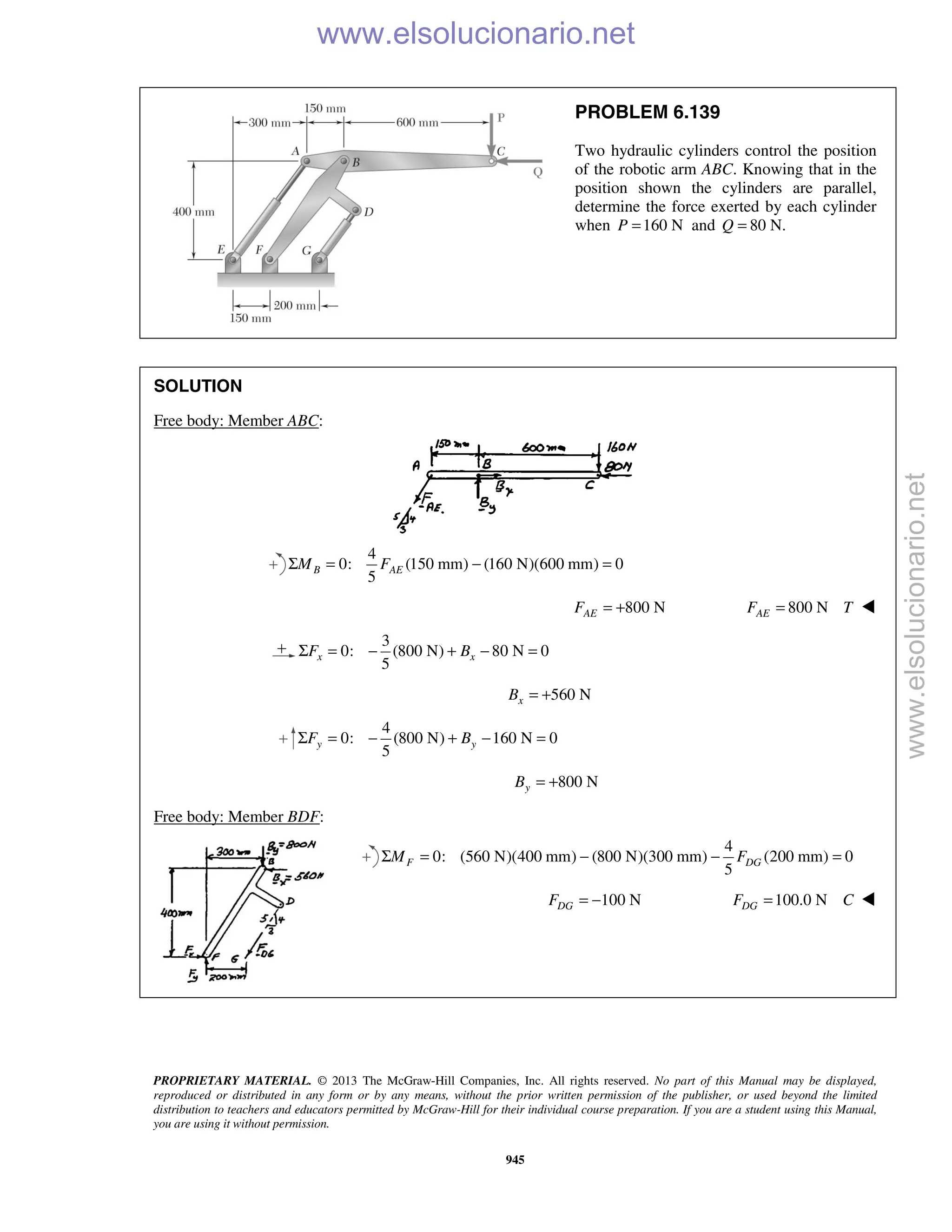 Beer vector mechanics for engineers statics 10th solutions