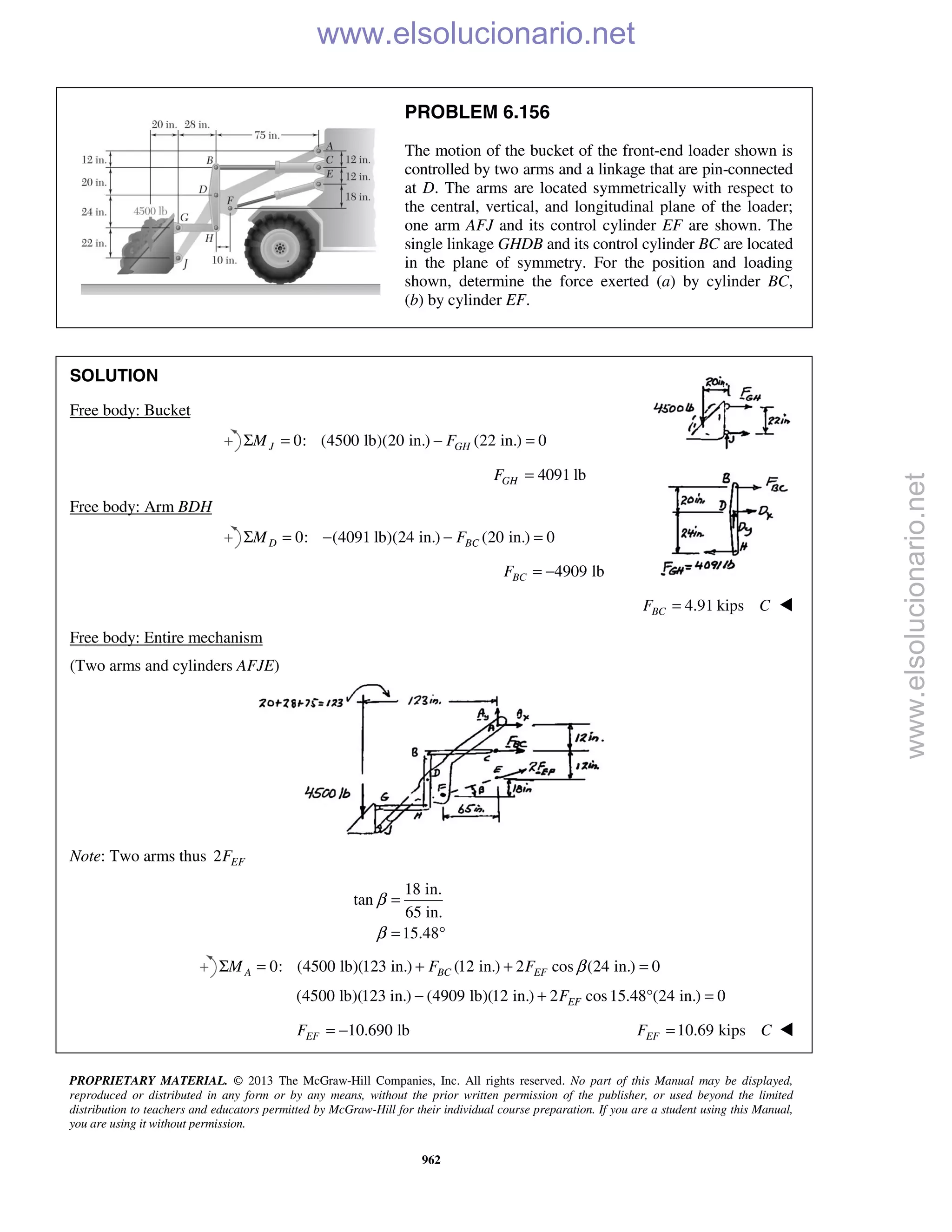 Beer vector mechanics for engineers statics 10th solutions