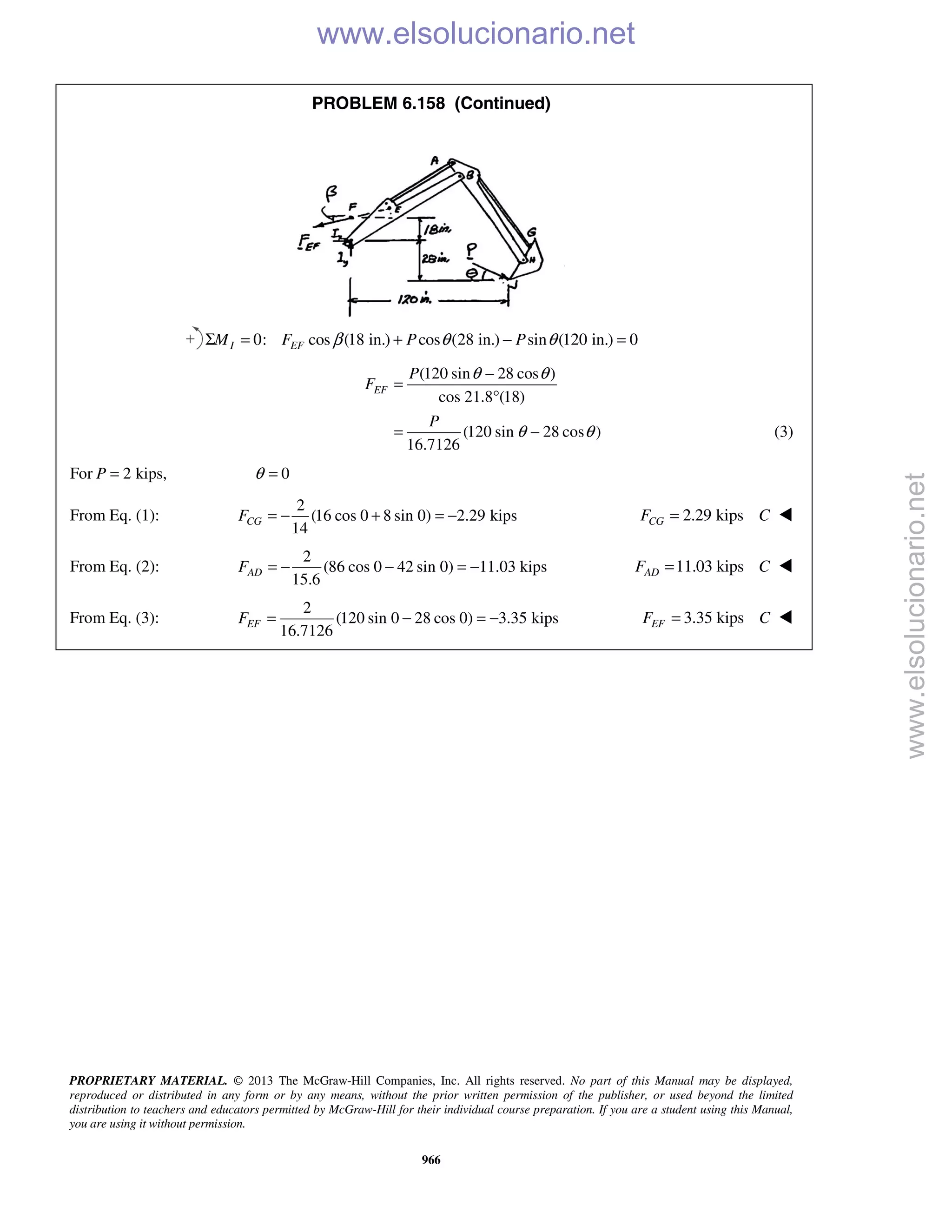 Beer vector mechanics for engineers statics 10th solutions