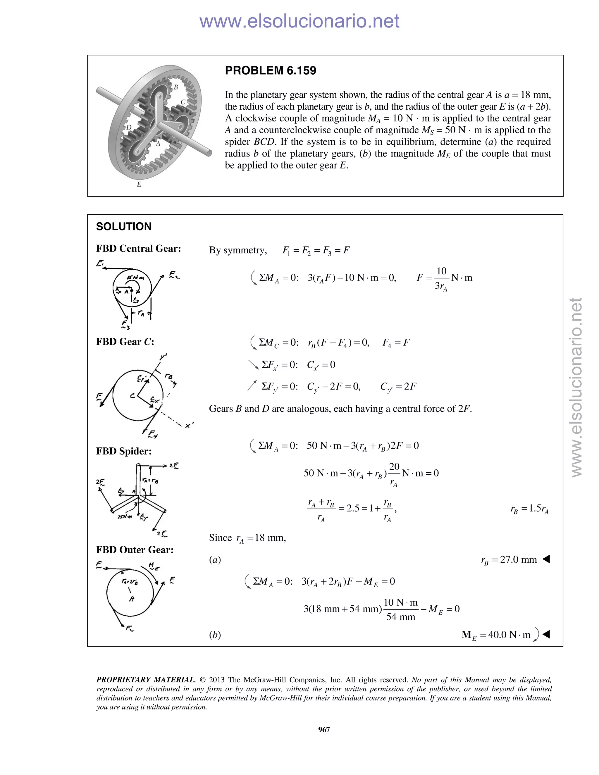 Beer vector mechanics for engineers statics 10th solutions