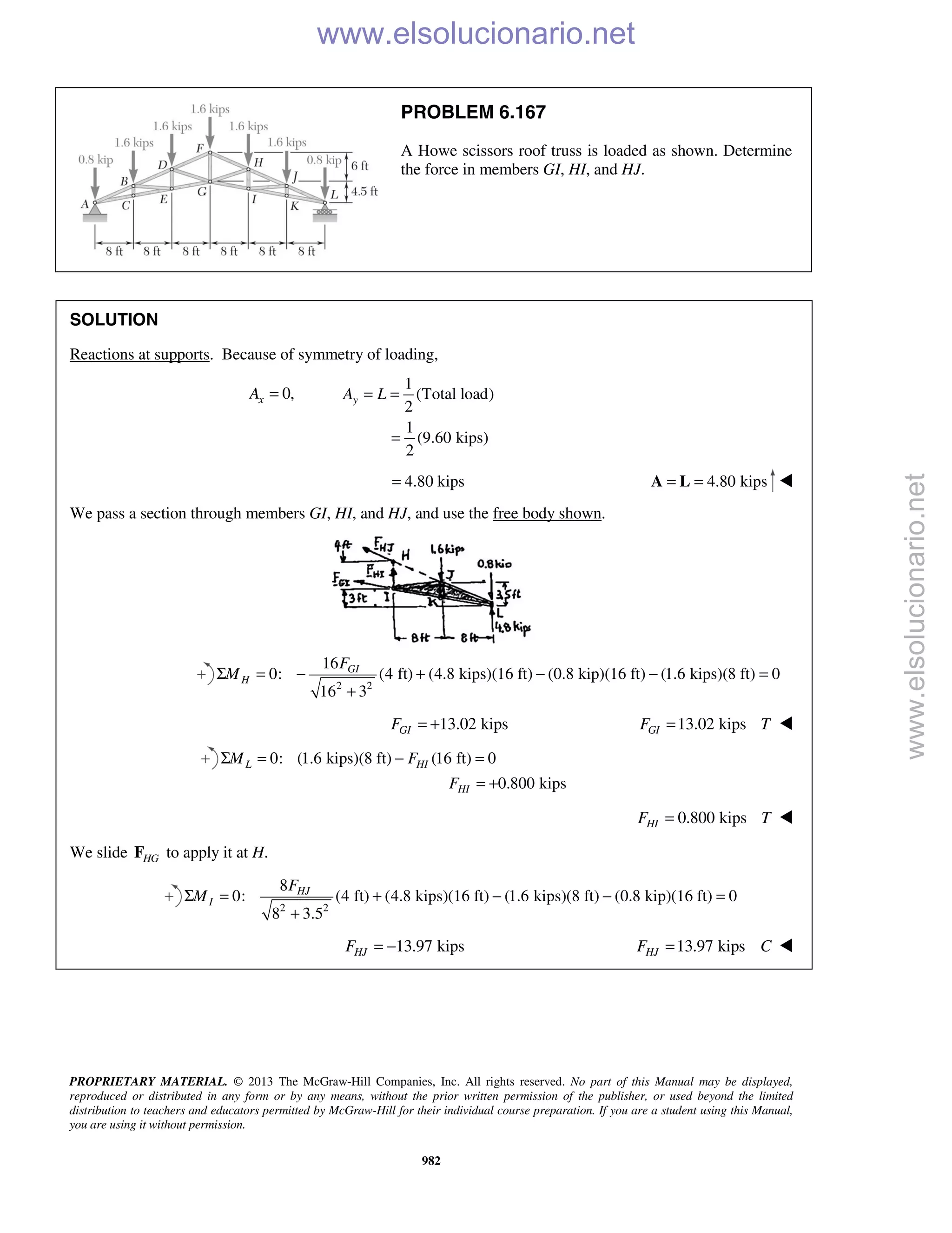 Beer vector mechanics for engineers statics 10th solutions