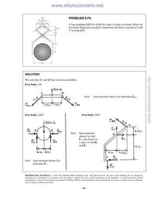 Beer vector mechanics for engineers statics 10th solutions