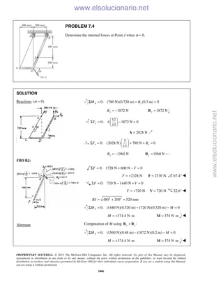 Beer vector mechanics for engineers statics 10th solutions