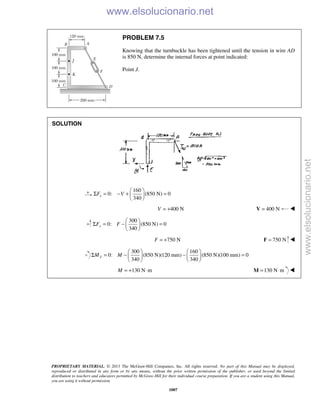 Beer vector mechanics for engineers statics 10th solutions