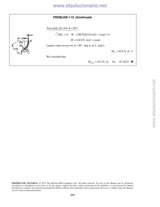 Beer vector mechanics for engineers statics 10th solutions