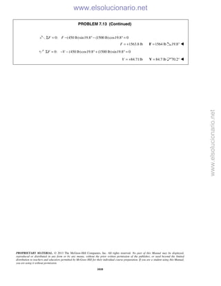 Beer vector mechanics for engineers statics 10th solutions