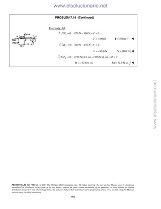 Beer vector mechanics for engineers statics 10th solutions