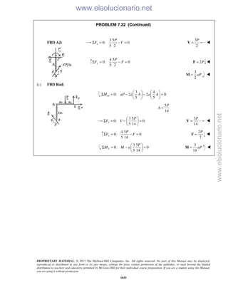 Beer vector mechanics for engineers statics 10th solutions