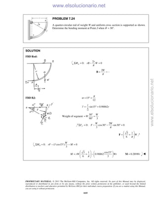 Beer vector mechanics for engineers statics 10th solutions