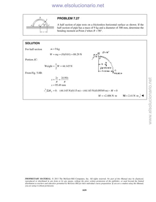 Beer vector mechanics for engineers statics 10th solutions