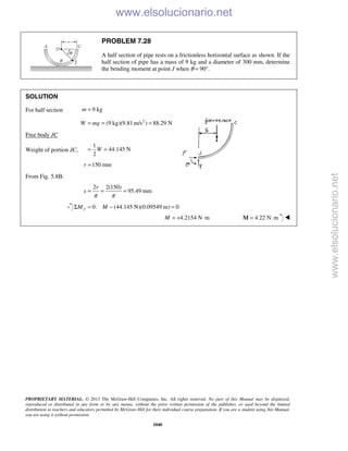 Beer vector mechanics for engineers statics 10th solutions