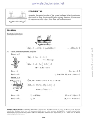 Beer vector mechanics for engineers statics 10th solutions