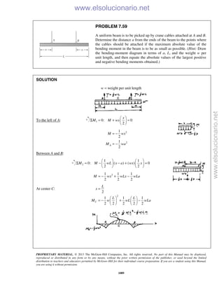 Beer vector mechanics for engineers statics 10th solutions