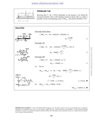 Beer vector mechanics for engineers statics 10th solutions