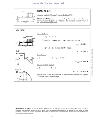 Beer vector mechanics for engineers statics 10th solutions