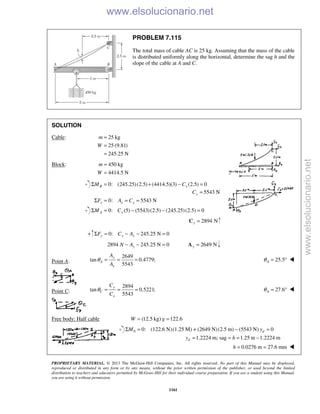 Beer vector mechanics for engineers statics 10th solutions