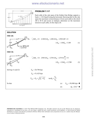 Beer vector mechanics for engineers statics 10th solutions