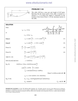 Beer vector mechanics for engineers statics 10th solutions