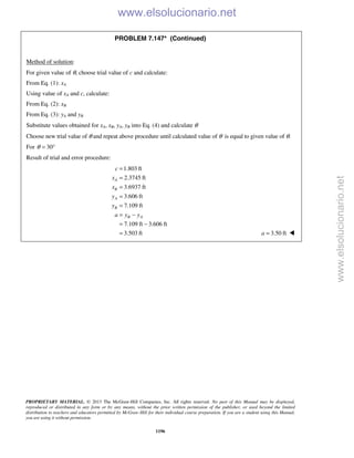 Beer vector mechanics for engineers statics 10th solutions