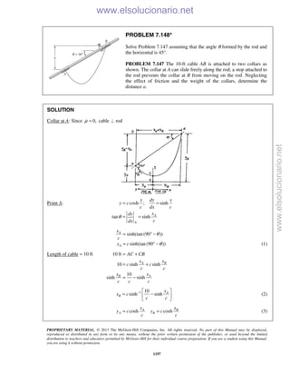 Beer vector mechanics for engineers statics 10th solutions