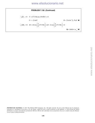 Beer vector mechanics for engineers statics 10th solutions