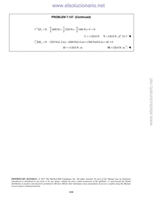 Beer vector mechanics for engineers statics 10th solutions