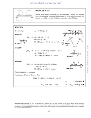 Beer vector mechanics for engineers statics 10th solutions