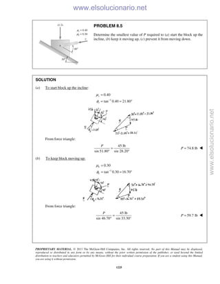 Beer vector mechanics for engineers statics 10th solutions