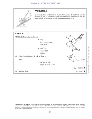 Beer vector mechanics for engineers statics 10th solutions