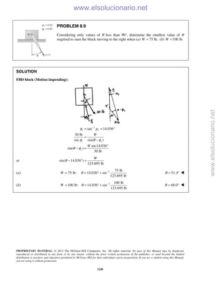 Beer vector mechanics for engineers statics 10th solutions
