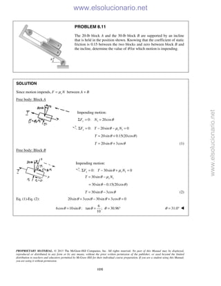 Beer vector mechanics for engineers statics 10th solutions