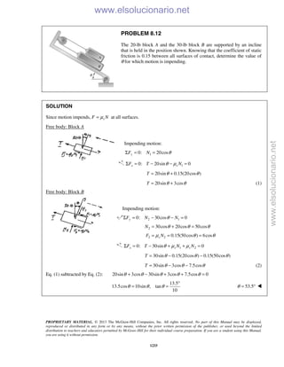 Beer vector mechanics for engineers statics 10th solutions