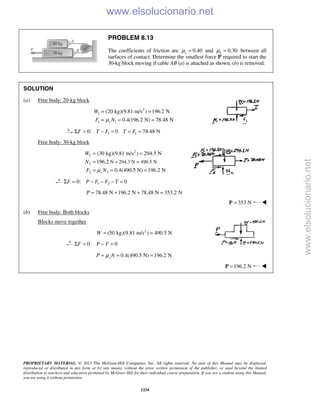 Beer vector mechanics for engineers statics 10th solutions