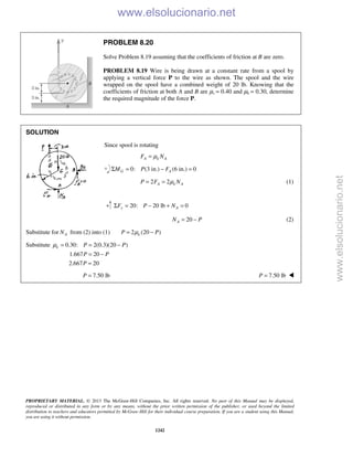 Beer vector mechanics for engineers statics 10th solutions