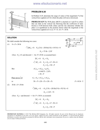 Beer vector mechanics for engineers statics 10th solutions