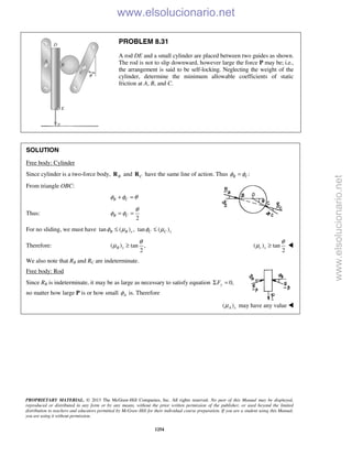 Beer vector mechanics for engineers statics 10th solutions