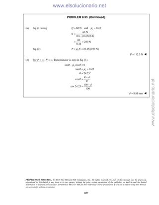 Beer vector mechanics for engineers statics 10th solutions