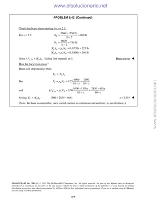 Beer vector mechanics for engineers statics 10th solutions