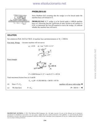 Beer vector mechanics for engineers statics 10th solutions